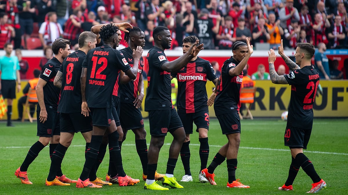 Bayer Leverkusen have gone the whole season unbeaten.