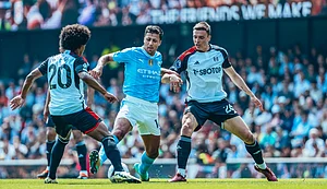 X/@mancity : Manchester City vs Fulham, Premier League