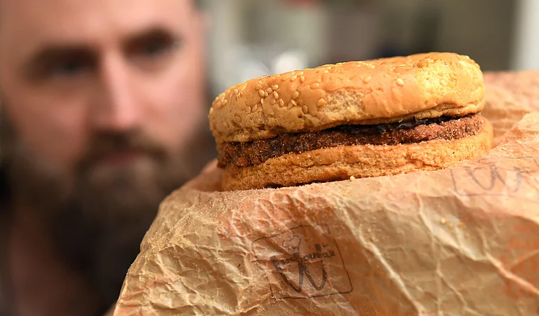 Nicknamed the "McFossil," this burger has shown no signs of decay or bad odour.  - @promuzi on X