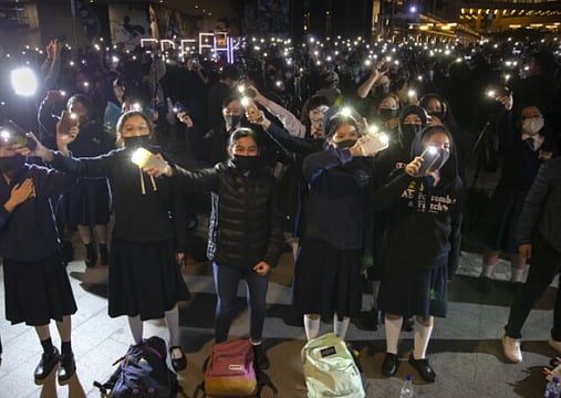 Hong Kong Police Arrest 6 People Accused Of Violating The City's New National Security Law