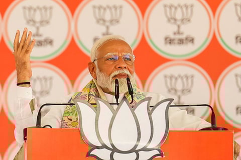 PM Modi campaigns in West Bengal