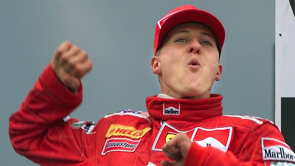 Michael Schumacher file pic, F1 legend Twitter handle