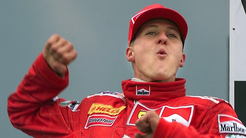 Michael Schumacher file pic, F1 legend Twitter handle