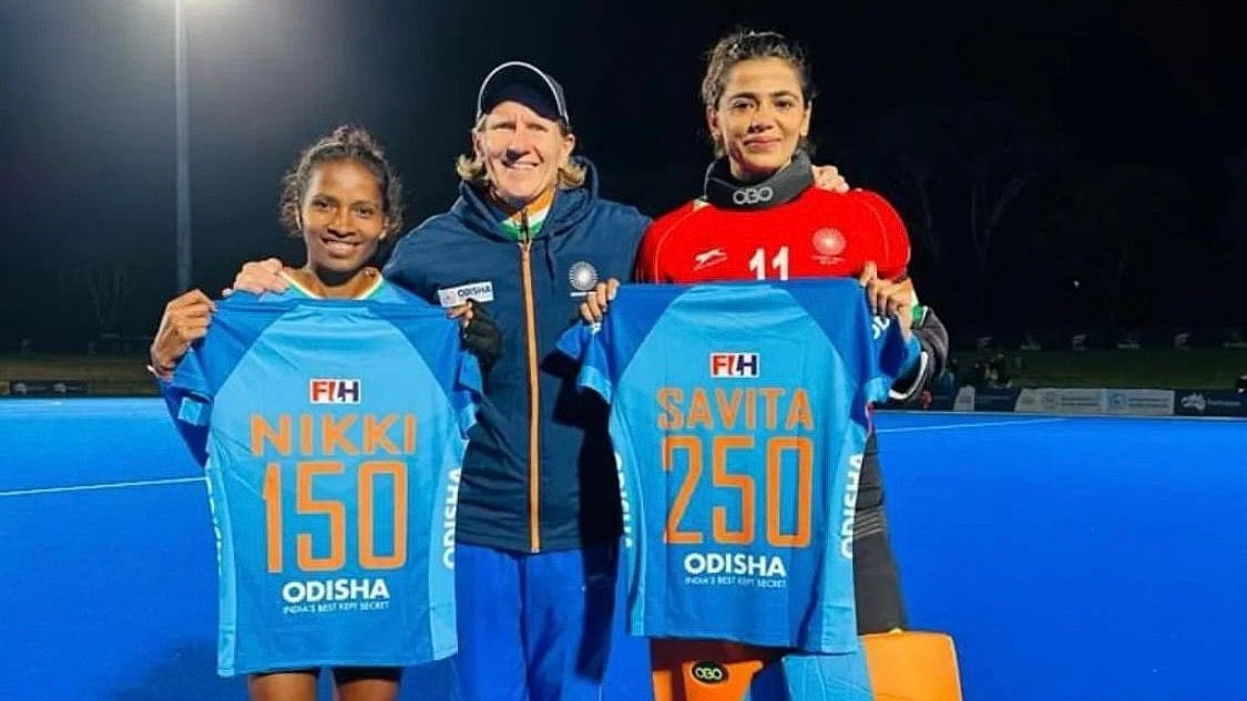 Savita Punia was replaced by Salima Tete as the new captain of Indian Women's Hockey Team. - Savita Punia/X