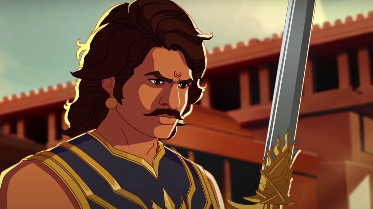 YouTube : A still from 'Baahubali: Crown of Blood'