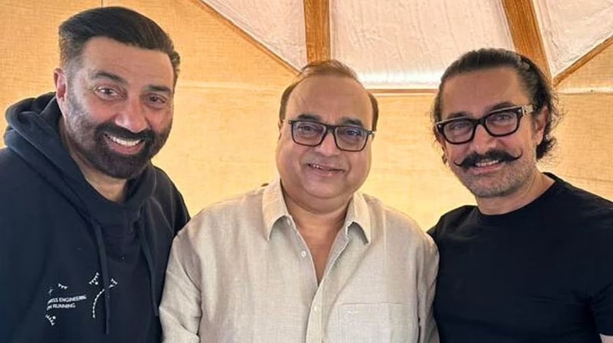 Instagram : Sunny Deol, Rajkumar Santoshi, Aamir Khan for 'Lahore: 1947'