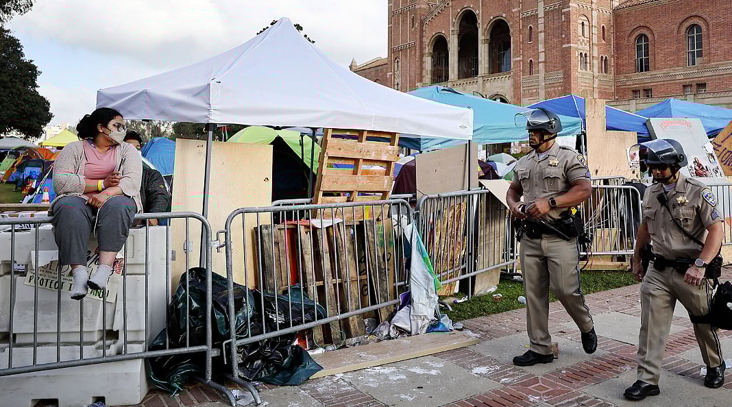UCLA Campus Protests - Getty Images