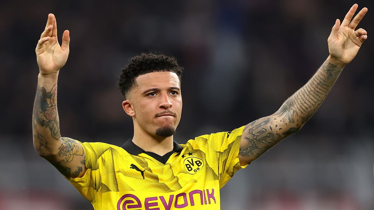 Jadon Sancho produced a man-of-the-match display against Paris Saint-German - File