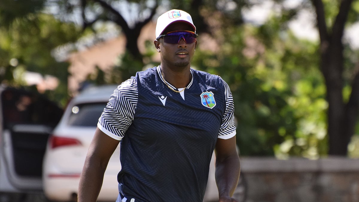 Jason Holder joins pre-world cup camp in Antigua. - windiescricket/X