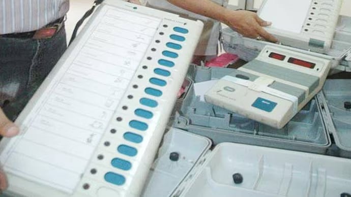 PTI : BJP leader allegedly vandalises EVM at polling station in Odisha.(Representational image) |