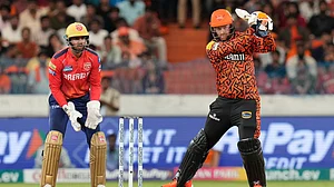 X/IPL : IPL 2024: PBKS lost to SRH by four wickets in match 69.