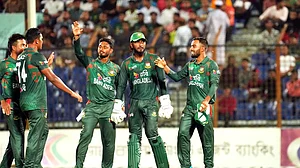 X | Bangladesh Cricket : Bangladesh National Cricket team celebrates their 1st T20I match win over Zimbabwe on May 3, Friday at the Zahur Ahmed Chowdhury Cricket Stadium, in Chattogram.
