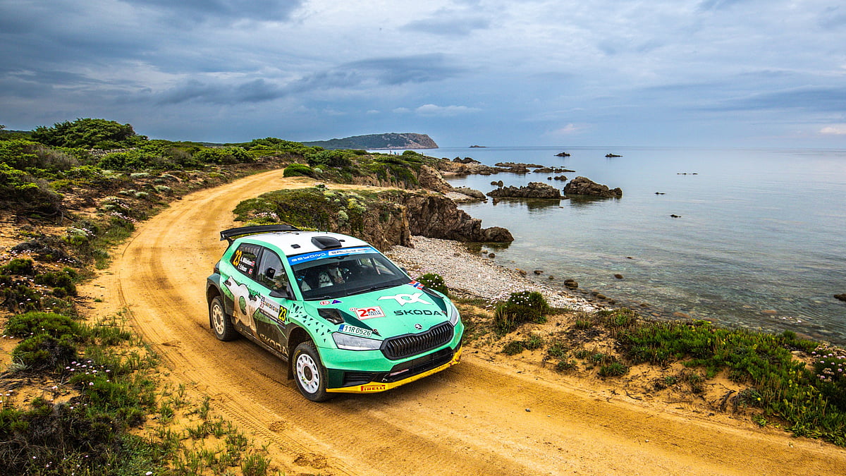 X | WRC : A glimpse from the 2023 Rally Italy Sardinia. 