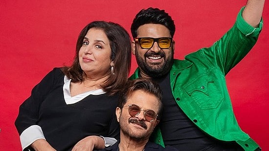 Instagram : Farah Khan and Anil Kapoor with Kapil Sharma
