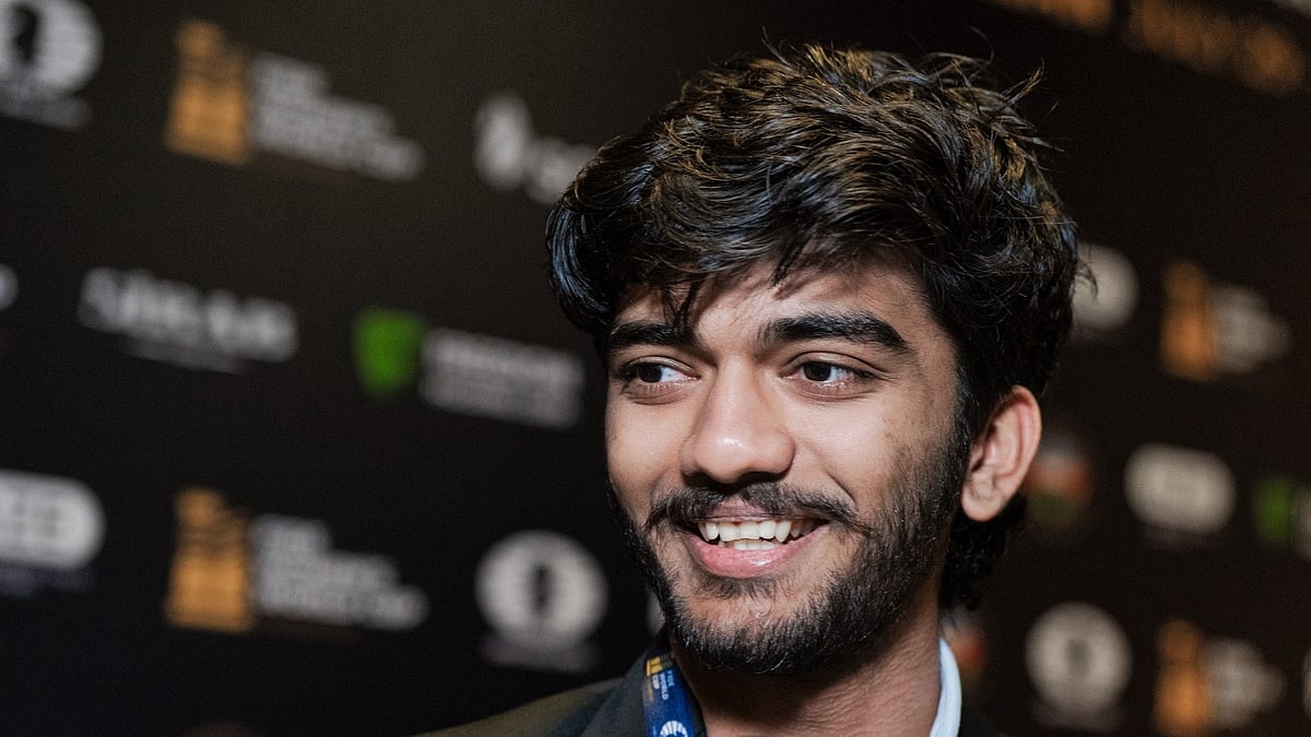 D Gukesh played draw with Magnus Carlsen Twitter @chesscom_in