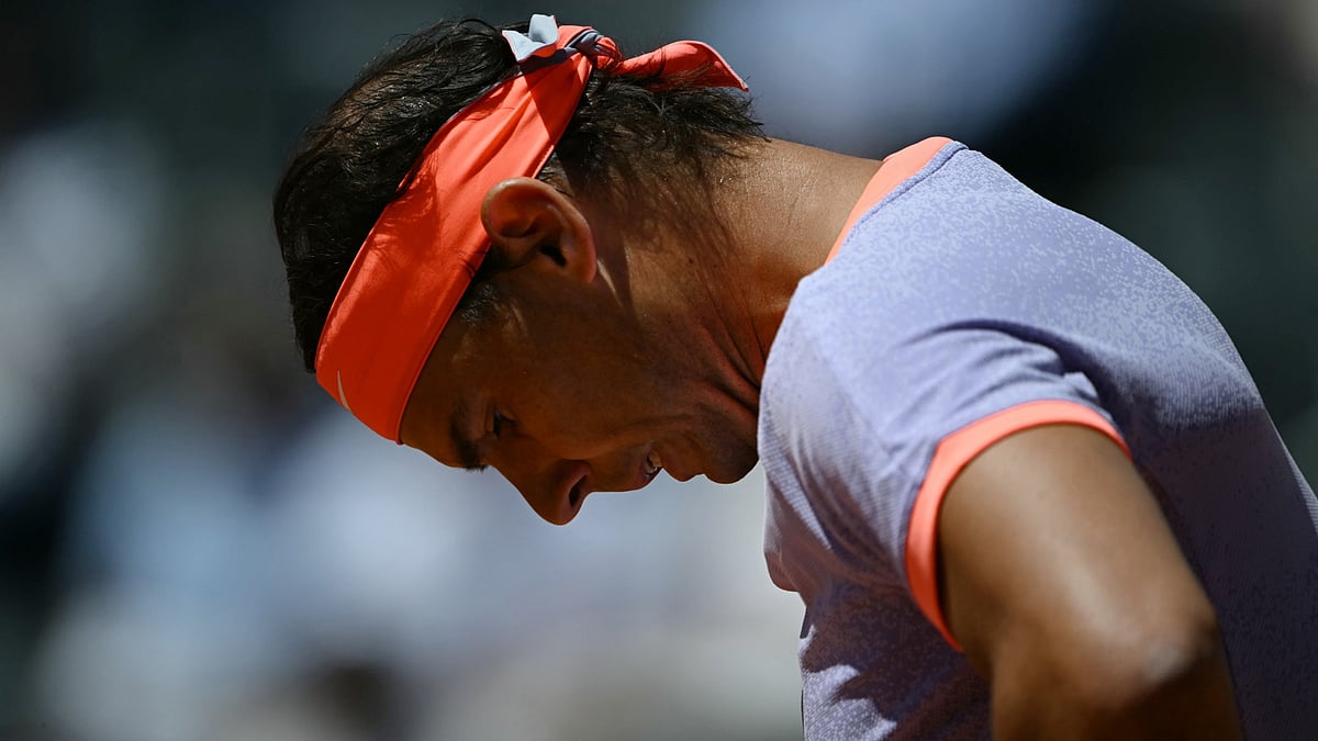 Rafael Nadal suffered an early exit at the Italian Open.