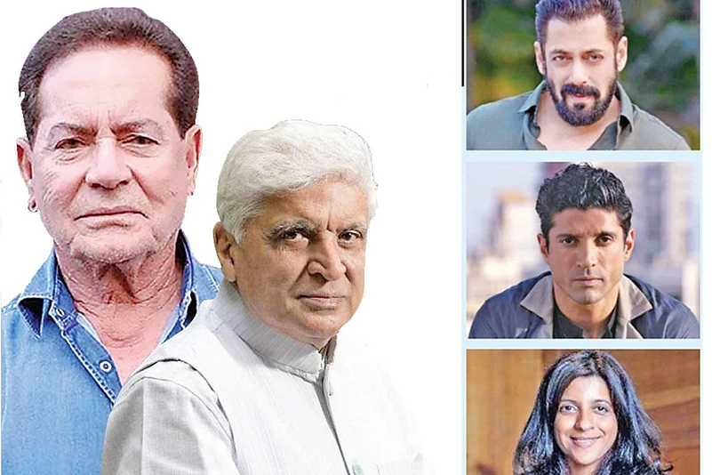Salim Javed, Salman Khan, Farhan Akhtar, Zoya Akhtar