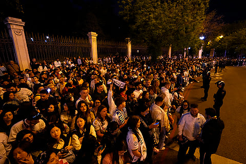 Real Madrid supporters