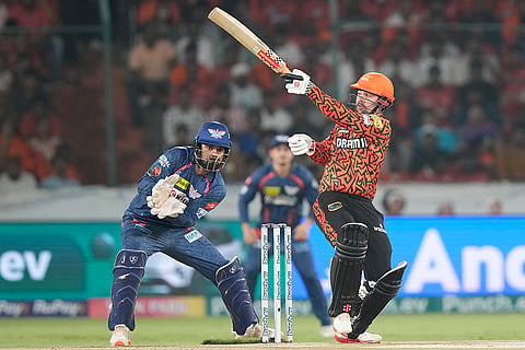 IPL 2024: SRH's Travis Head in action