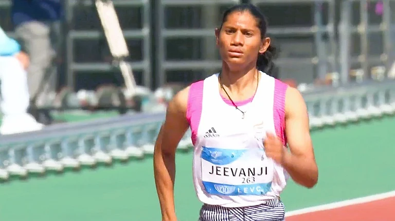 Indian para athlete Deepthi Jeevanji. - X/narendramodi