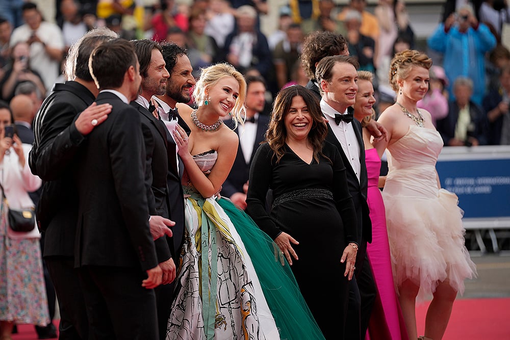 | Photo by Andreea Alexandru/Invision/AP : Cannes 2024 The Apprentice Red Carpet