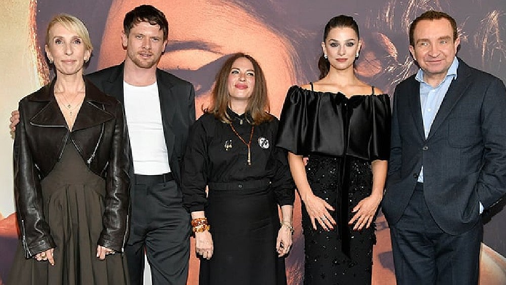 Evan Agostini : Sam Taylor-Johnson, Jack O’Connell, Juliet Cowan, Marisa Abela And Eddie Marsan