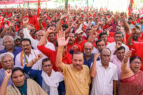 International Labour Day in Bengaluru