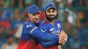 X/@IPL : Virat Kohli and Faf du Plessis