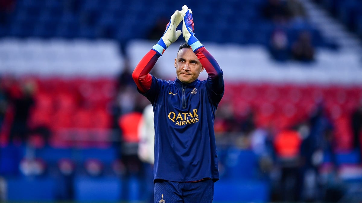 File : Since returning to PSG after a loan spell at Nottingham Forest, Keylor Navas has made just three Ligue 1 appearances this campaign.
