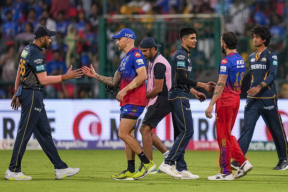 | Photo: PTI/Shailendra Bhojak : IPL 2024: RCB vs GT