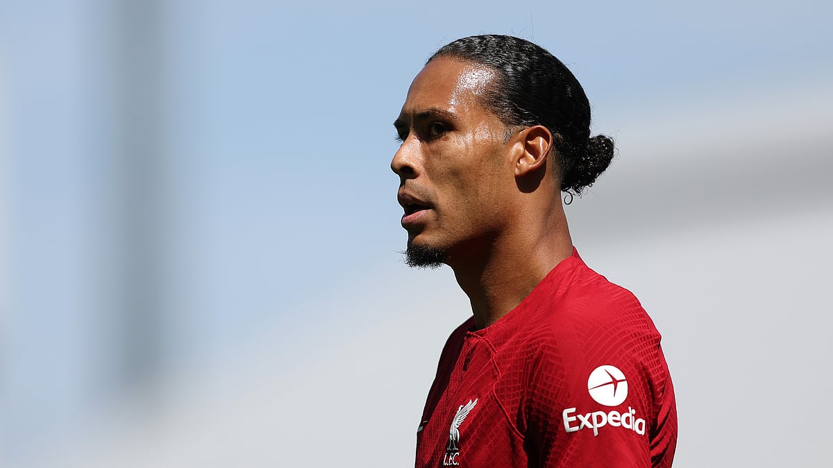 Virgil van Dijk insists his commitment remains with Liverpool. - null