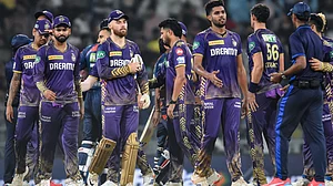 Kolkata Knight Riders now have 16 points from 11 games and have moved to the top of the IPL 2024 table.
