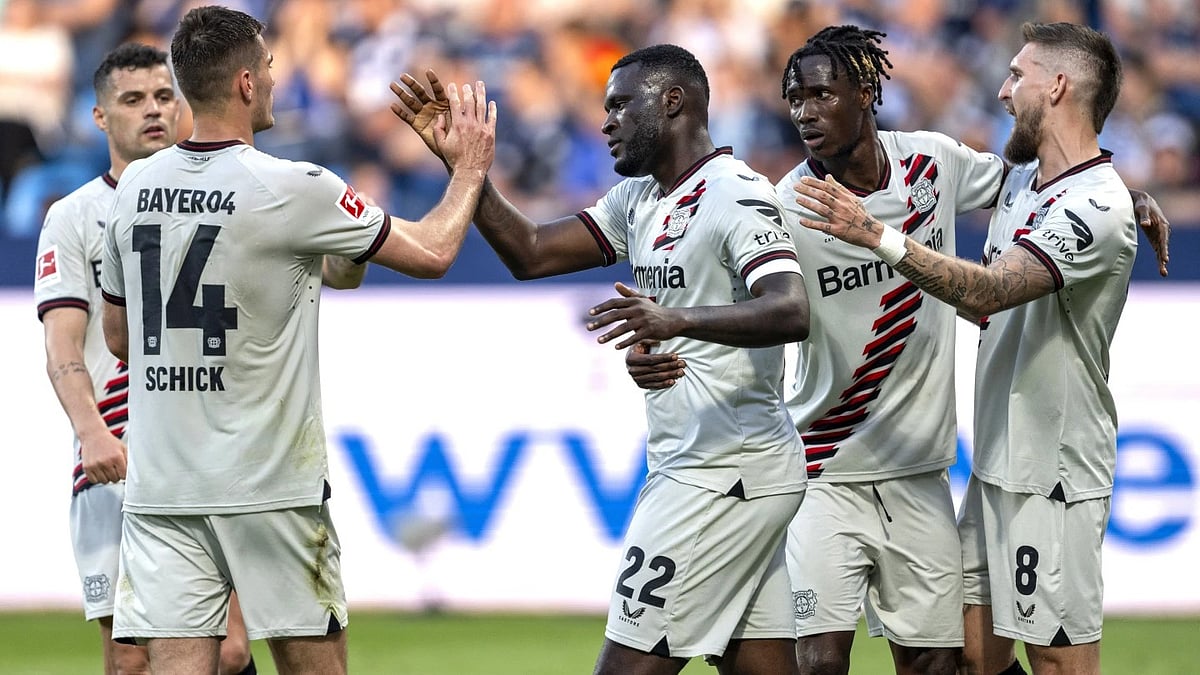 AP : Bundesliga: Bayer Leverkusen are on the verge of going unbeaten.