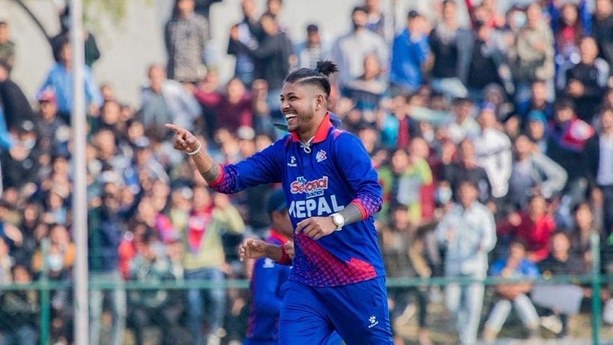 File photo of former Nepal captain Sandeep Lamichhane. - X/Sandeep Lamichhane