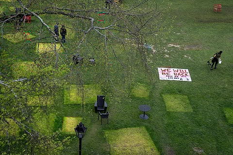 Israel Palestinians Campus Protests