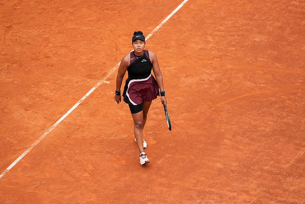 | Photo: AP/Gregorio Borgia : Italian Open Tennis: Naomi Osaka vs Clara Burel