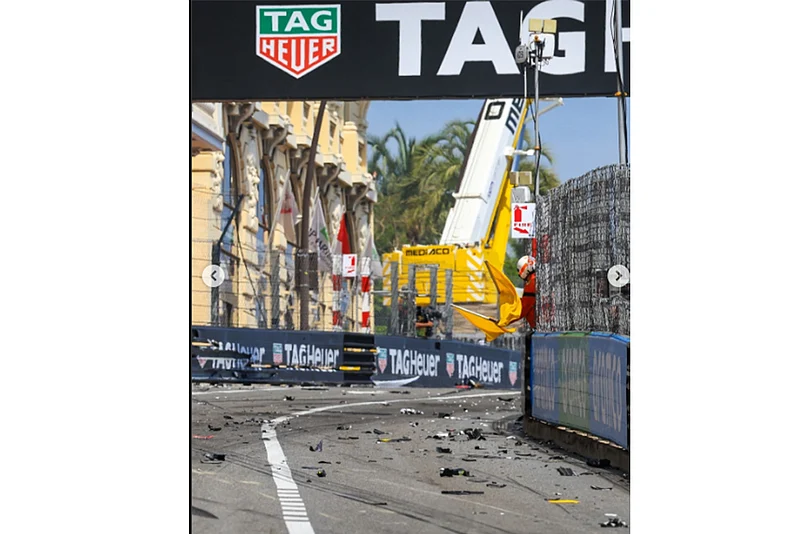 Monaco GP 2024 collision Photo_6