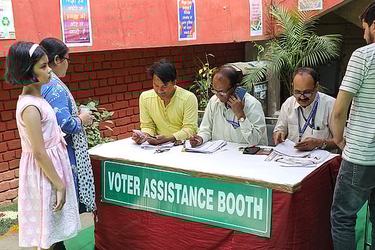 Delhiites Brave The Heat To Vote For 7 Seats In Penultimate Phase Of Elections