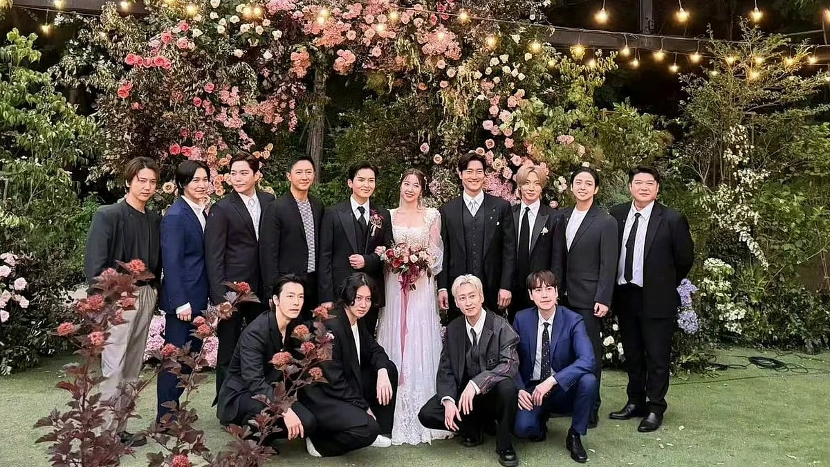 X : Super Junior at Ryeowook and Ari's Wedding