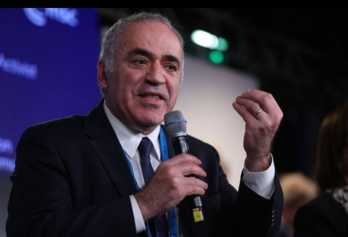 X/@Kasparov63 : Russian chess great Garry Kasparov | 