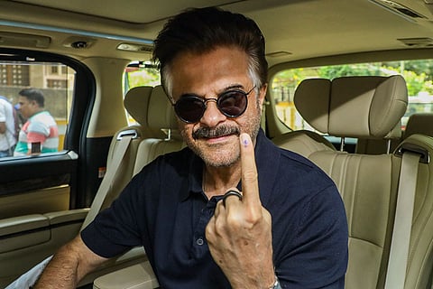 Anil Kapoor votes for 5th phase