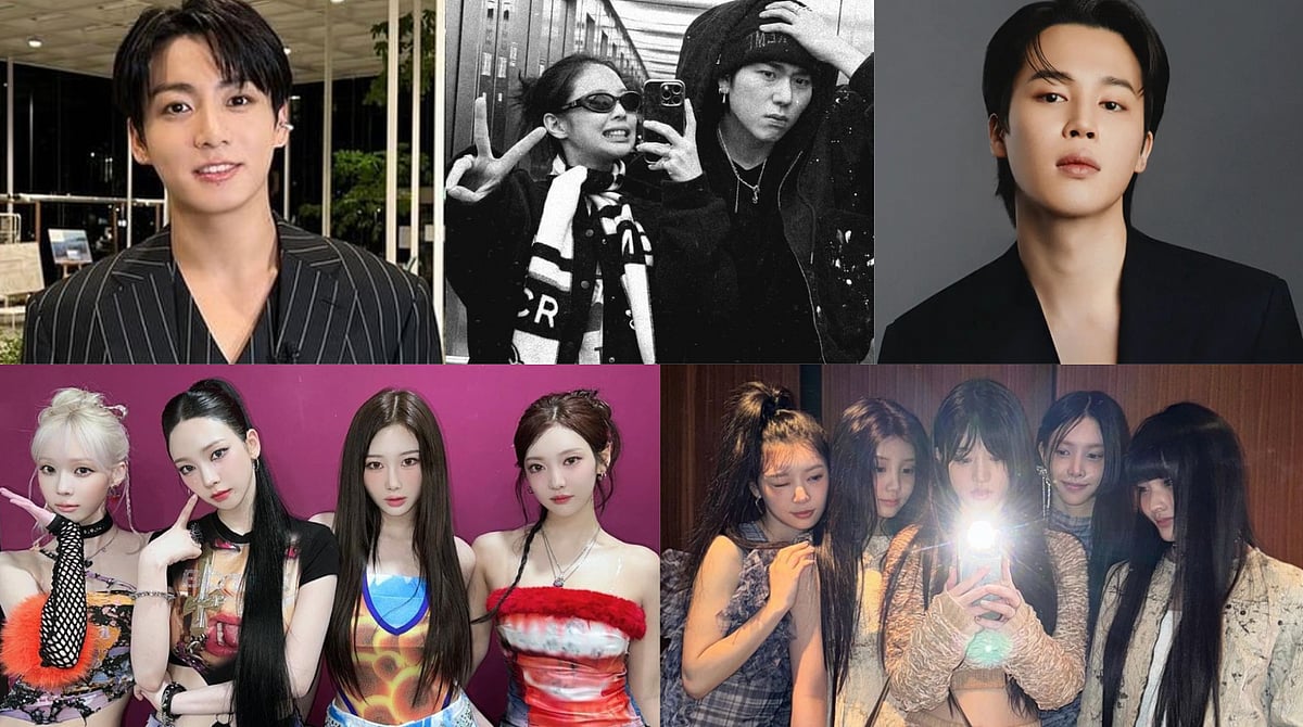 Instagram : Jung Kook, Jennie & Zico, Jimin, aespa, ILLIT