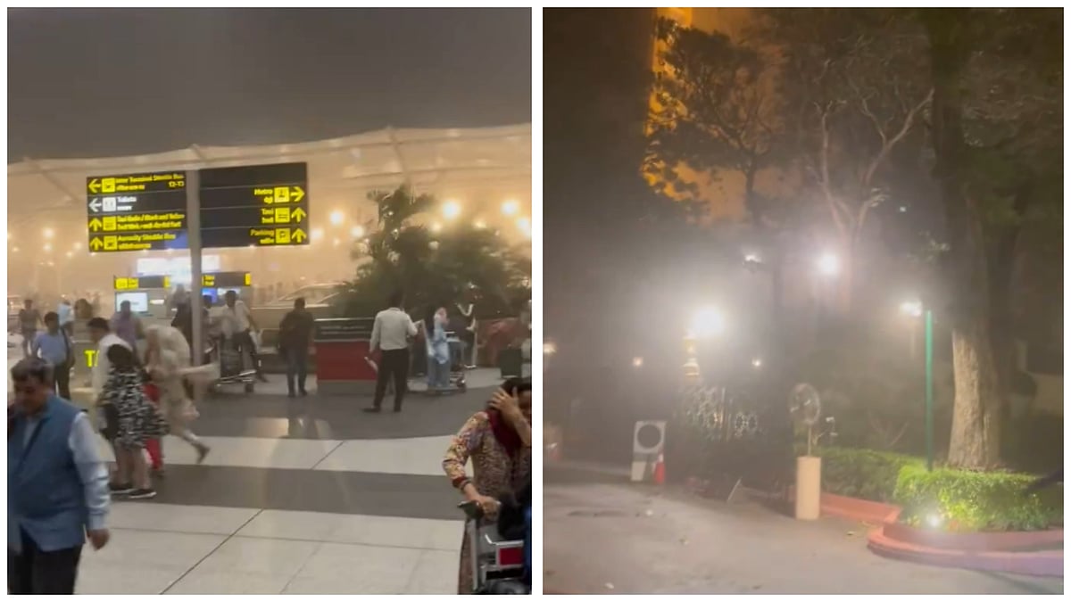 X/@Sidtanwar_ | @payalmehta100 : The sudden change in weather left residents of Delhi and NCR startled, some of whom took to social media to post visuals of the storm