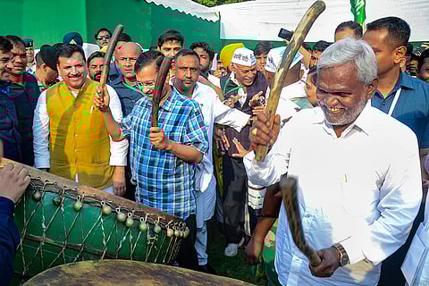 Kejriwal in Jamshedpur
