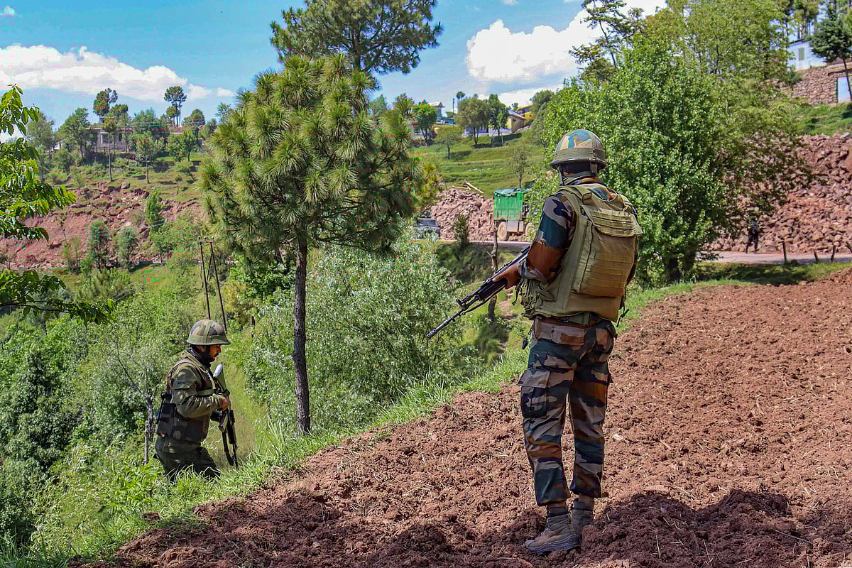 PTI :  
Search operation in Poonch