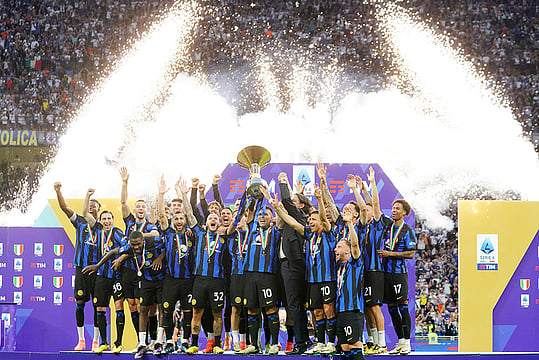 Serie A: Inter Milan Lift Title At San Siro As Nerazzurri Celebrates 20th Title - In Pics