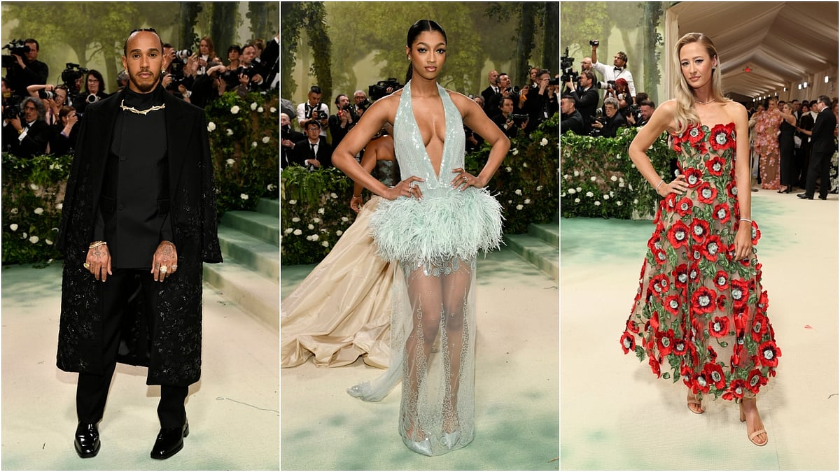 Met Gala 2025, Athletes On Red Carpet Lewis Hamilton, Angel Reese