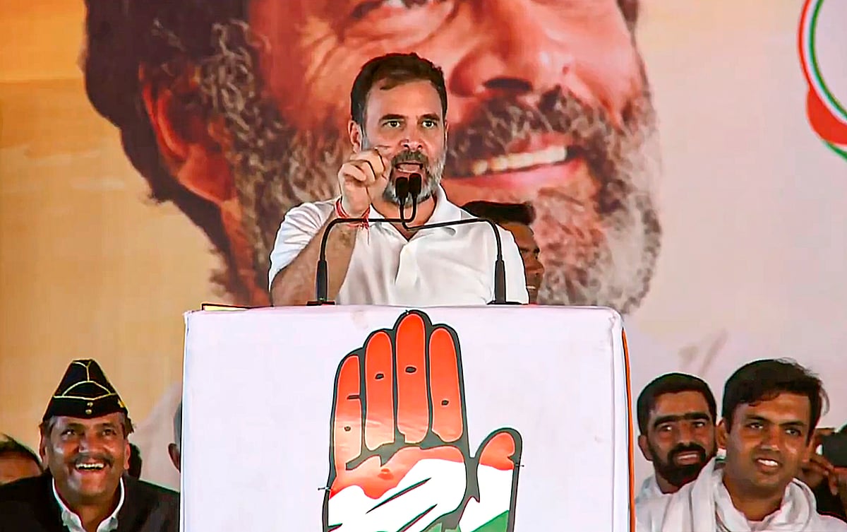| Photo: PTI : Rahul Gandhi urged people to come out in large numbers in the sixth phase of the elections