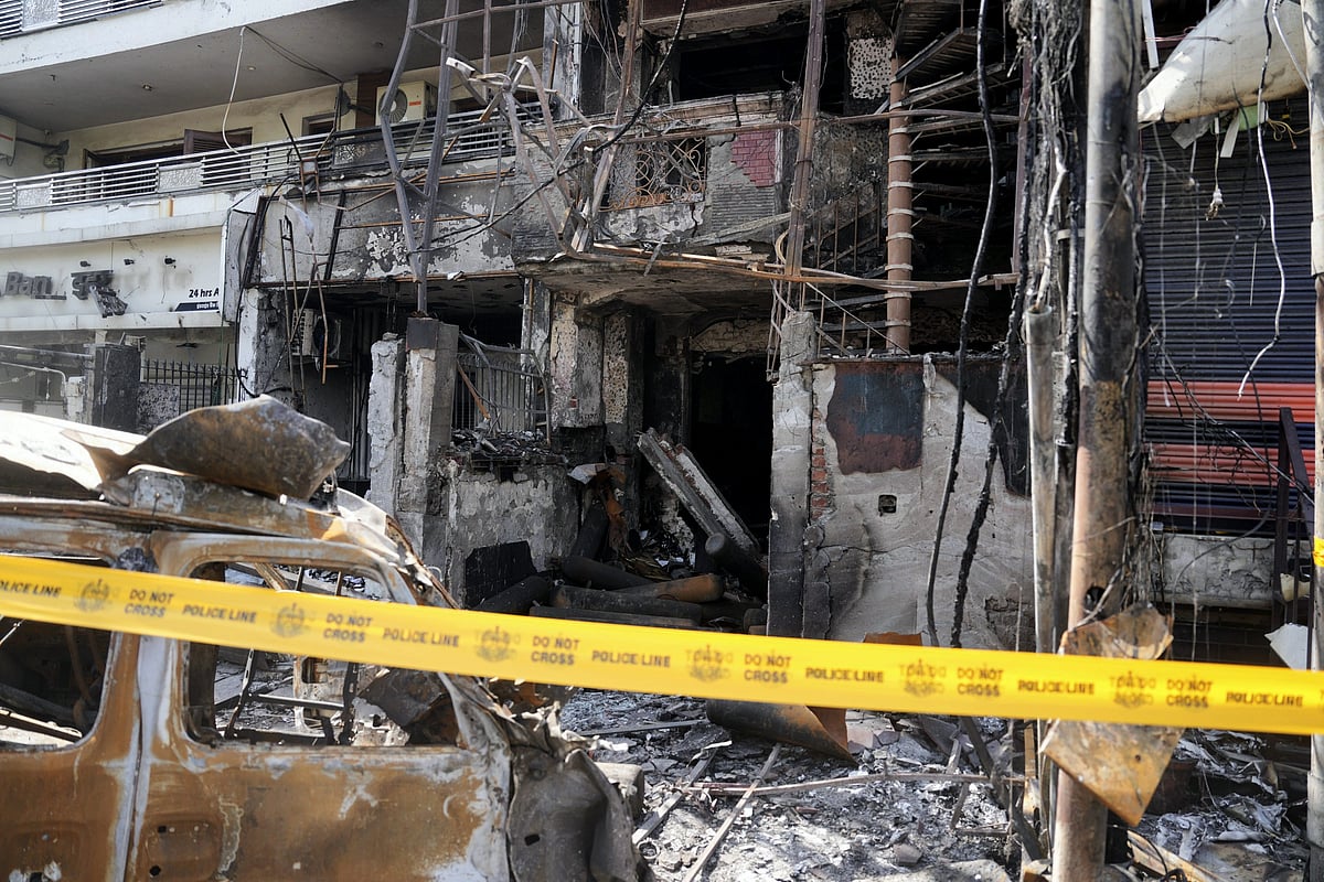 PTI : 
Seven newborns die in fire in East Delhi