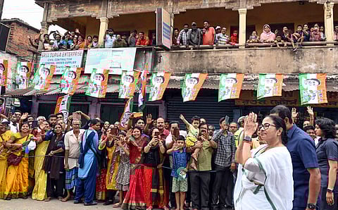 Mamata campaigns for LS polls